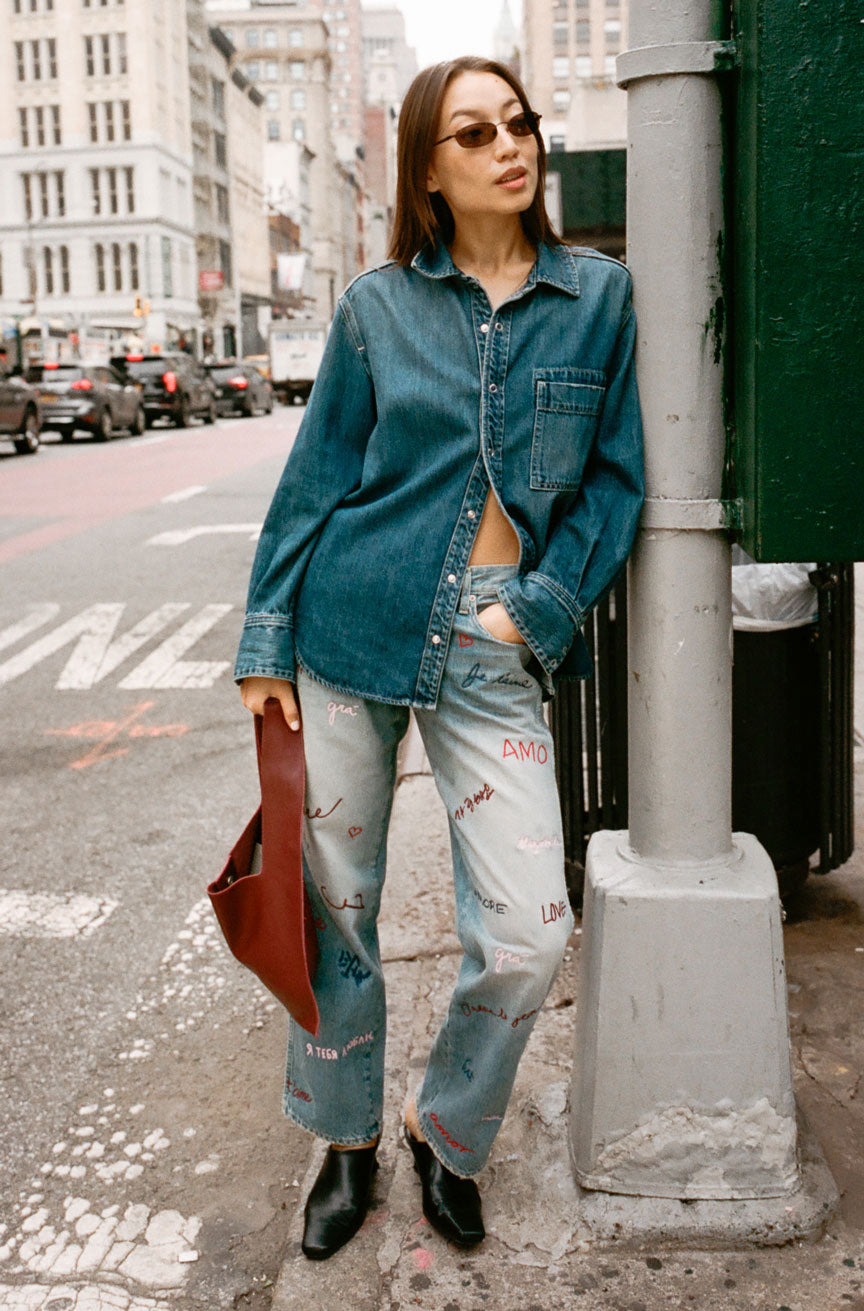 AMO Denim | The Love Jean in Universal
