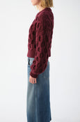 Vicki Sweater <br> Merlot