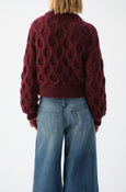 Vicki Sweater <br> Merlot