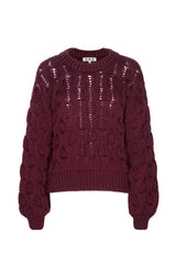 AMO Denim | Vicki Sweater in Merlot