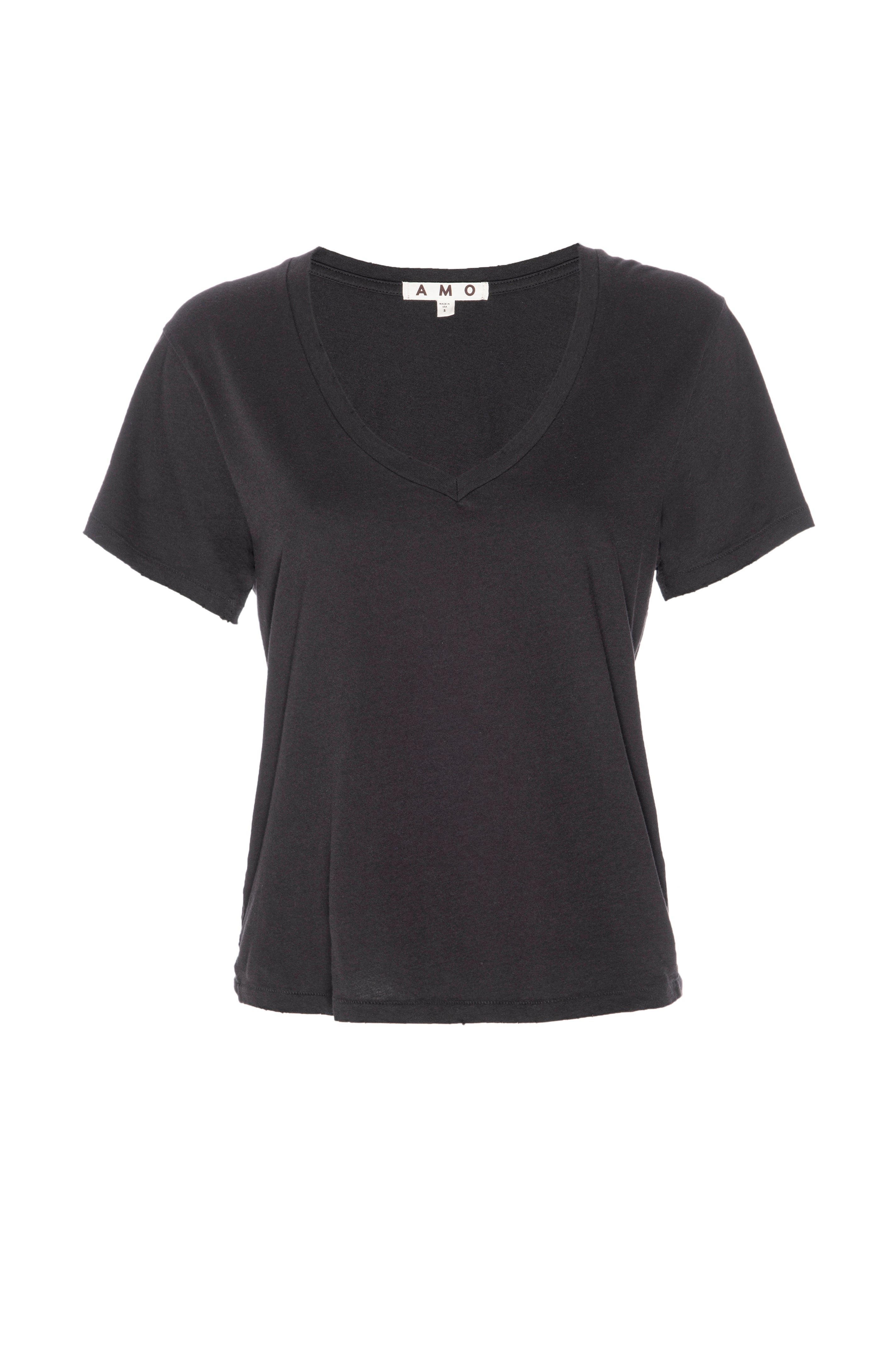 V-Neck Tee  Vintage Black