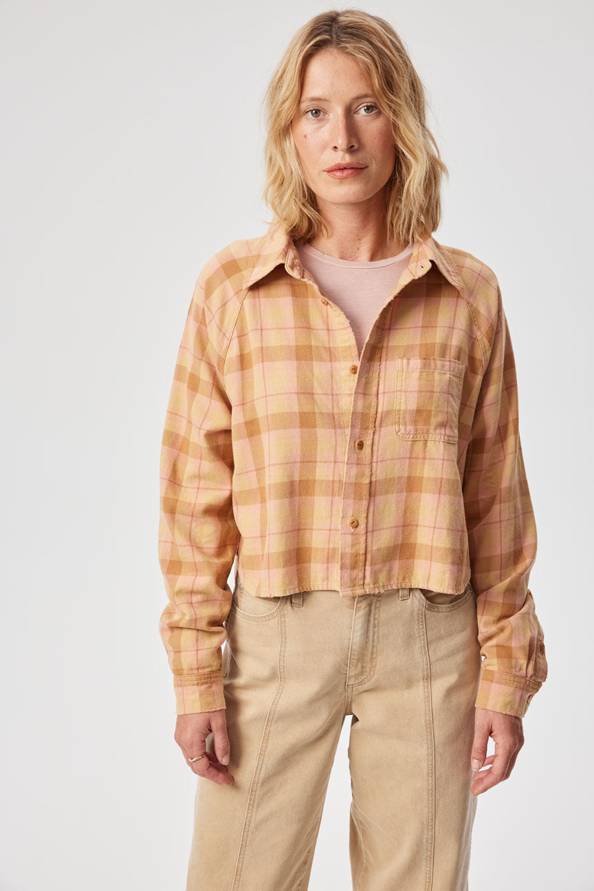 AMO Denim Denise Shirt in Golden