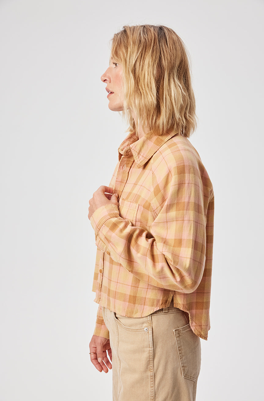 AMO Denim Denise Shirt in Golden