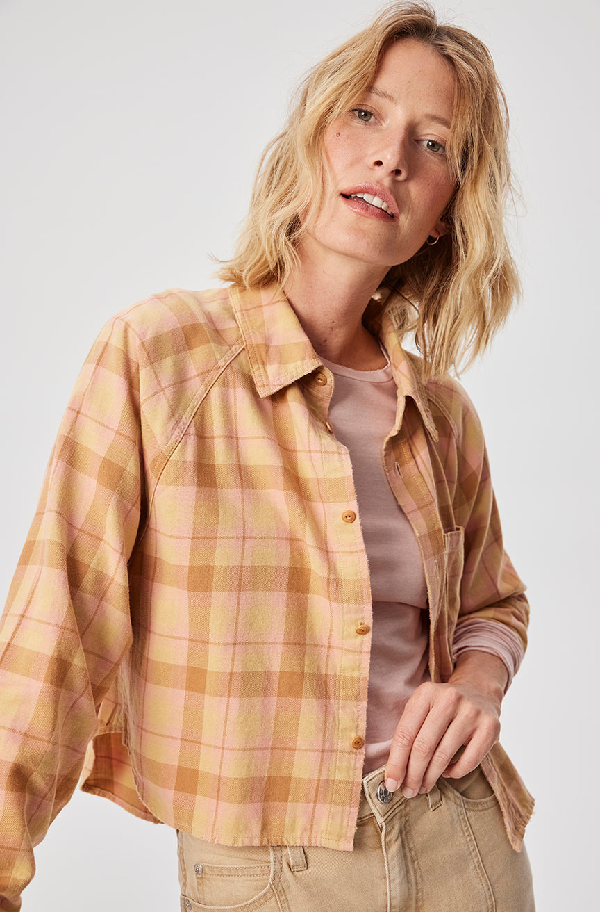 AMO Denim Denise Shirt in Golden