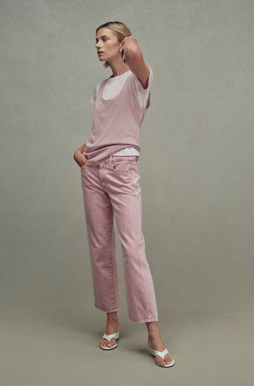 AMO Denim | Billie in Rosestone