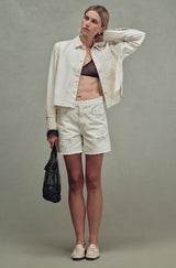 AMO Denim | Billie Short in Bone