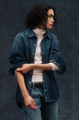 AMO Denim | Blair Shirt in Backdrop