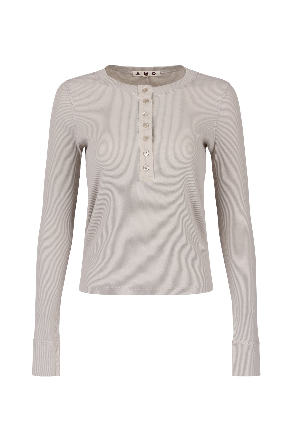 AMO Denim | Calla Henley in Imprint