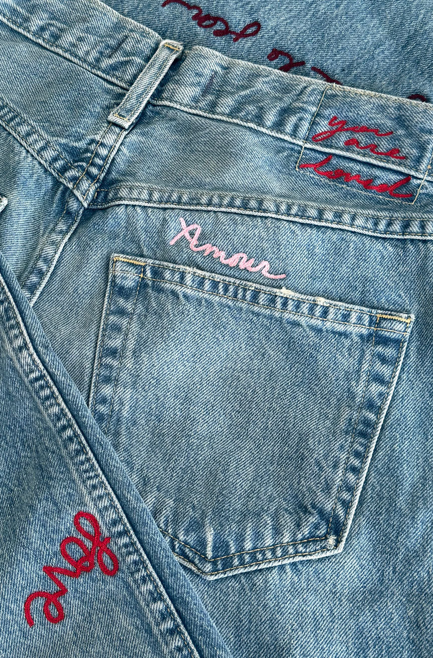 AMO Denim | The Love Jean in Universal