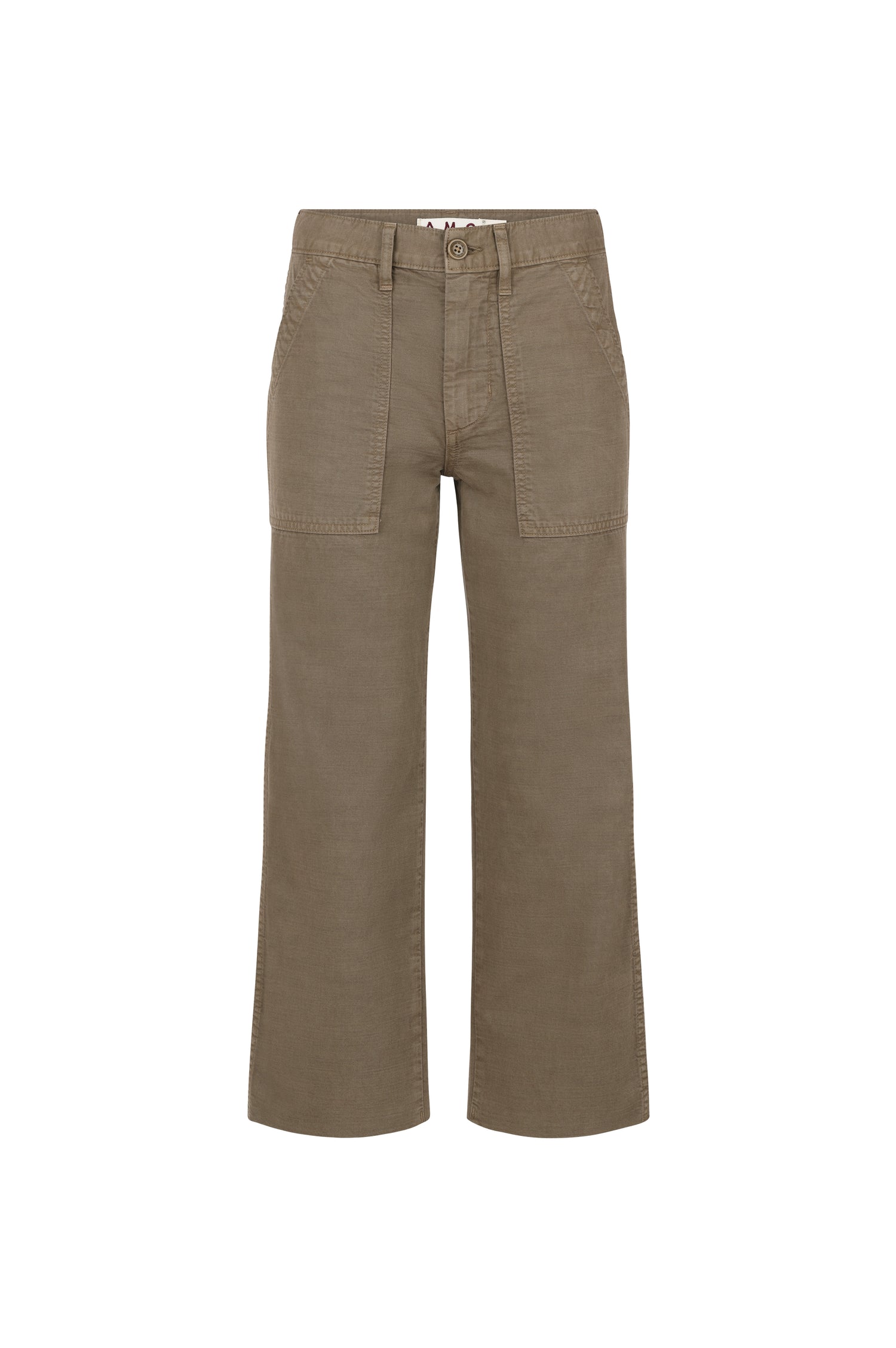 AMO Denim | Easy Army Slouch Crop in Root