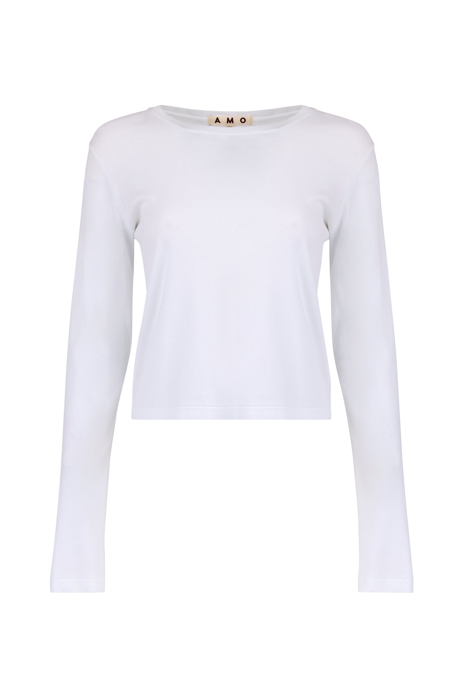 AMO Denim | Jade Long Sleeve in White