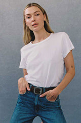 AMO Denim | Lovey Tee in White