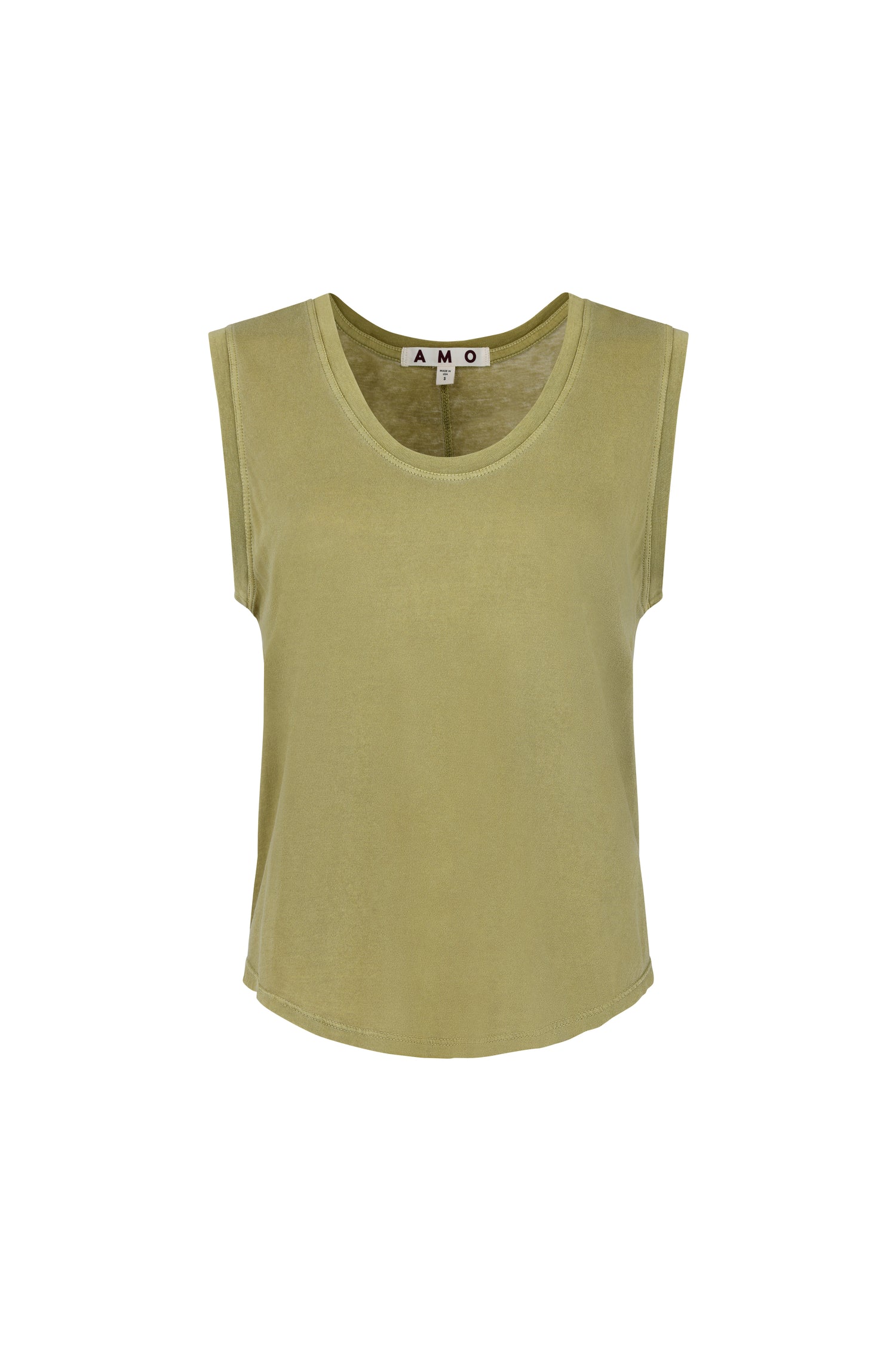 AMO Denim | Lula Tank in Sprig