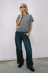 AMO Denim | Margot Trouser in Freeze