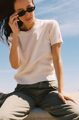 AMO Denim | Noa Sweater in Bone