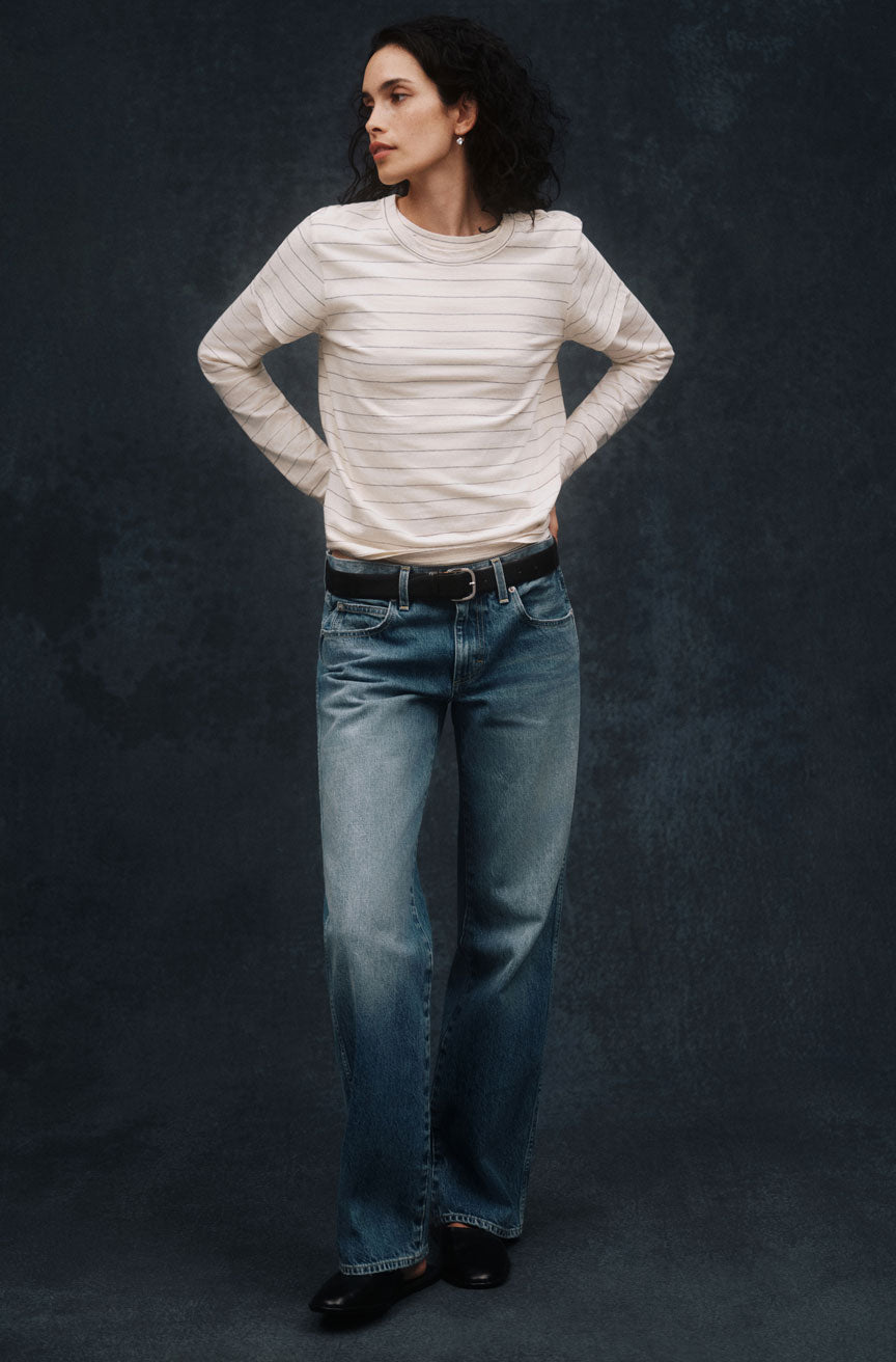 AMO Denim | Odette in Smudge