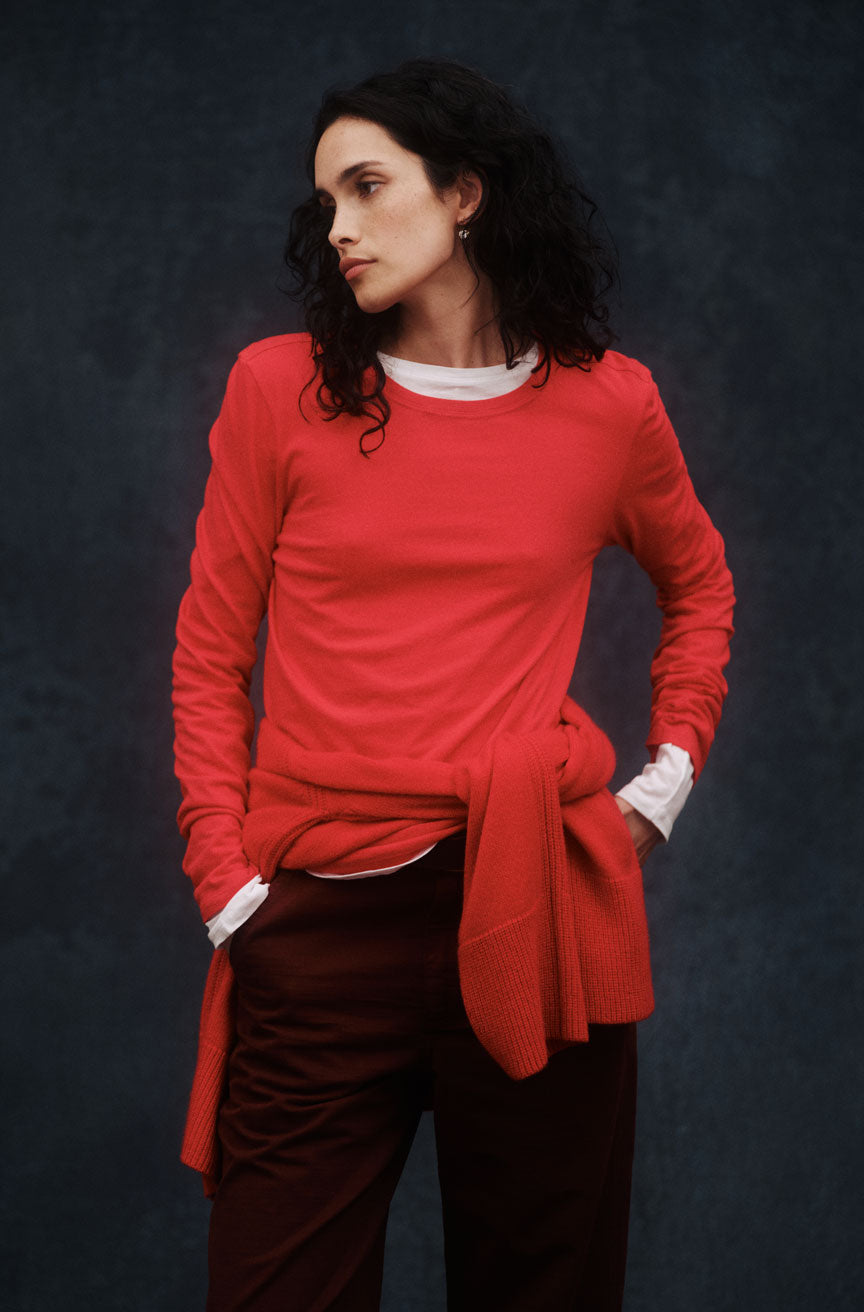 AMO Denim | Quinn Long Sleeve in Signal