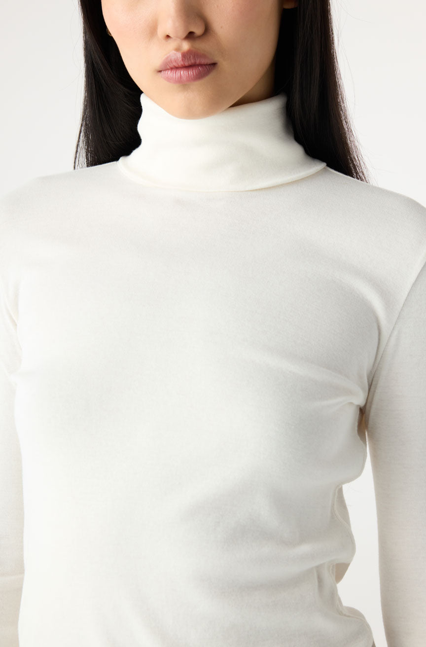 AMO Denim | Reese Tee in Eggshell