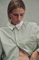 AMO Denim | Ruth Crop in Thistle