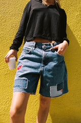 AMO Denim | Sandra Short in Relic