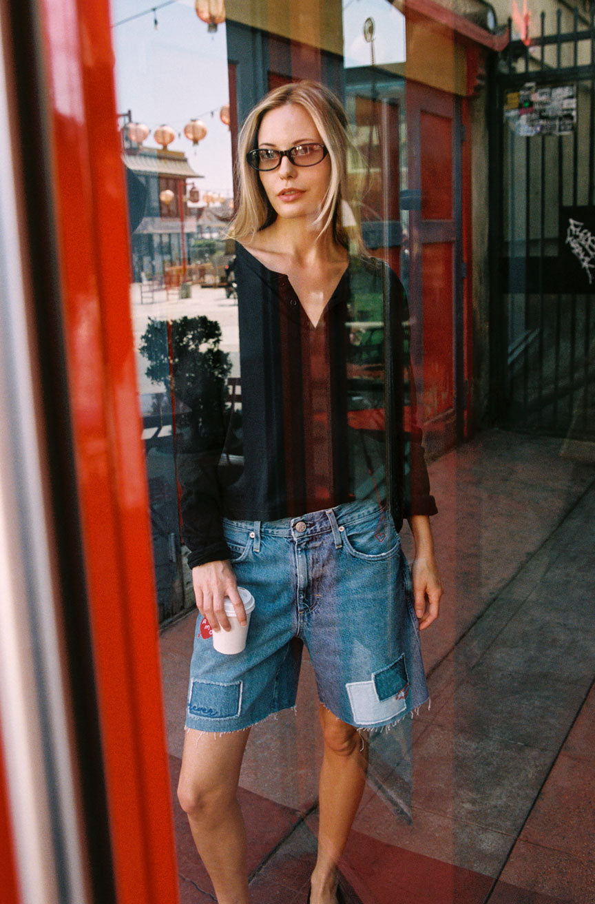 AMO Denim | Sandra Short in Relic