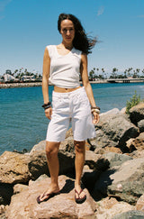 AMO Denim | Steph Short in Skim