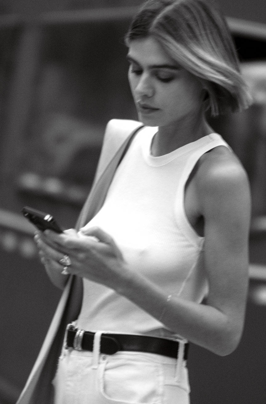 AMO Denim | Swoon Tank in Bone