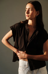 AMO Denim | Tessa Top in Vintage Black