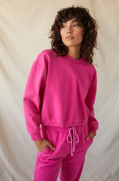 90's Sweatshirt <br> Luminous Pink
