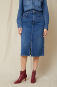 AMO Denim Amelia Skirt in Revolution