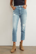 AMO Denim Chelsea Crop in Desire