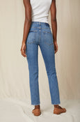 AMO Denim Chelsea Crop in Hope