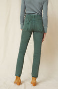 AMO Denim Chelsea Crop in Evergreen