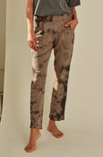 Hannah Knit Pant <br> Eclipse Tie Dye