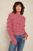 AMO Denim 90's Sweatshirt in Luminous Pink