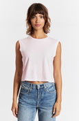 Sleeveless Babe Tee <br> Blush