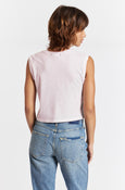 Sleeveless Babe Tee <br> Blush