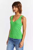 AMO Denim Deeply Tank in Grass