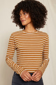 L/S Babe Tee <br> Sepia/Natural