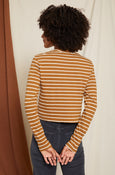 L/S Babe Tee <br> Sepia/Natural
