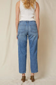 AMO Denim Painterly Pant in Icon