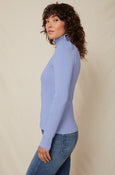 AMO Denim Raven Sweater in Winetasting