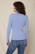 AMO Denim Raven Sweater in Winetasting