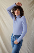 AMO Denim Raven Sweater in Winetasting