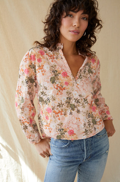 AMO Denim Rosa Shirt in Wildflower