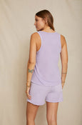 AMO Denim Sunday Tank in Lilac