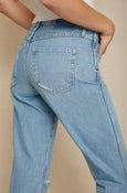 AMO Denim The Low Down in Exhale