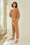 Velour Sweatpant <br> 70's Gold